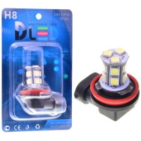  Светодиодная автомобильная лампа DLED H8 - 13 SMD 5050 (2шт.)