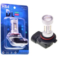 Светодиодная автолампа DLED HB4 9006 - Линза 15 SMD2323  (2шт.)