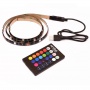 Лента светодиодная - подсветка 5V RGB USB VIBE SMD5050 (2шт.)